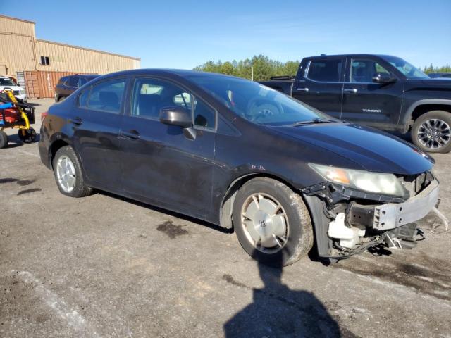 2HGFB2F6XDH530300 - 2013 HONDA CIVIC HF BLACK photo 4