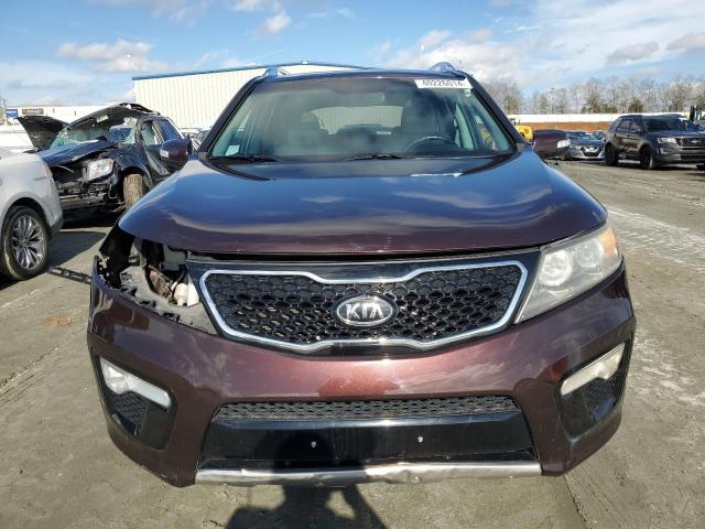 5XYKW4A21BG127528 - 2011 KIA SORENTO SX BURGUNDY photo 5