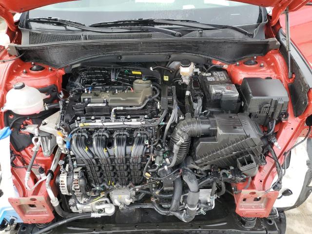 5NMS24AJ6NH400265 - 2022 HYUNDAI SANTA FE SEL Կարմիր լուսանկար 12