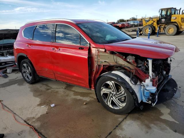 5NMS24AJ6NH400265 - 2022 HYUNDAI SANTA FE SEL Կարմիր լուսանկար 4