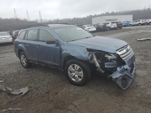 4S4BRCAC3D3296396 - 2013 SUBARU OUTBACK 2.5I BLUE photo 4