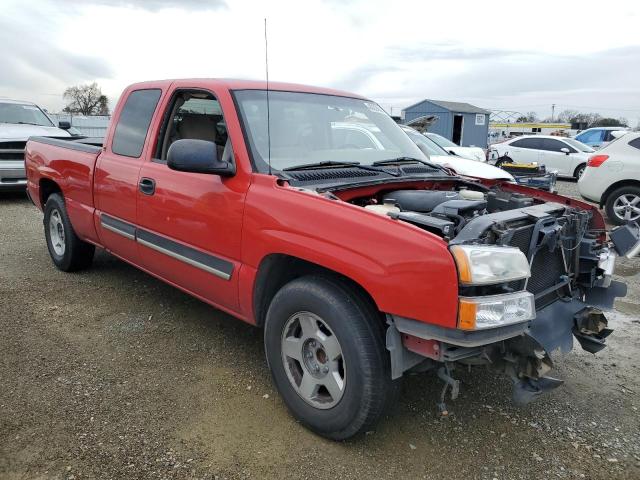 1GCEC19V97Z202178 - 2007 CHEVROLET SILVERADO C1500 CLASSIC RED photo 4