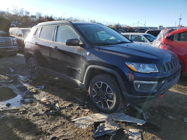 3C4NJDDBXMT512153 - 2021 JEEP COMPASS TRAILHAWK BLUE photo 4