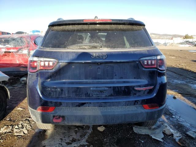 3C4NJDDBXMT512153 - 2021 JEEP COMPASS TRAILHAWK BLUE photo 6