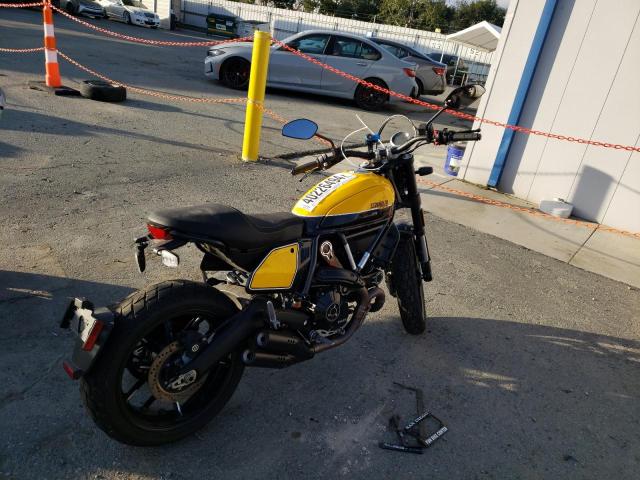 ML0KAFPM0LT016333 - 2020 DUCATI SCRAMBLER DESERT SLED YELLOW photo 4