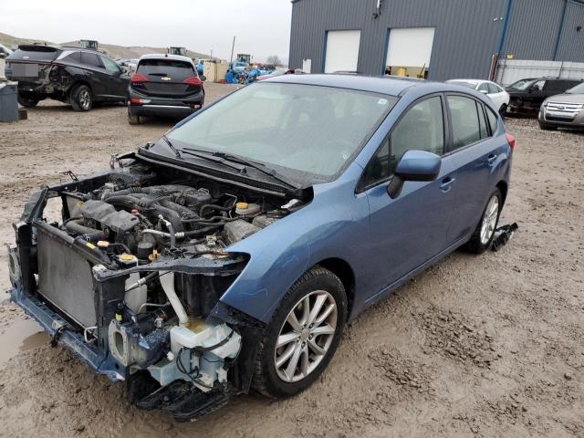 JF1GPAC62E8244456 - 2014 SUBARU IMPREZA PREMIUM BLUE photo 1