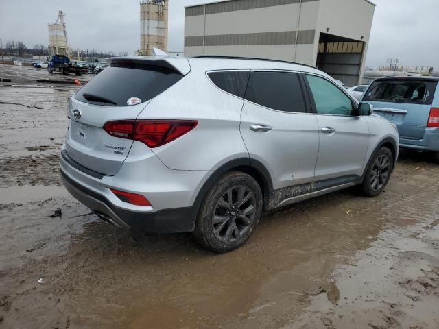 5XYZW4LA4HG475979 - 2017 HYUNDAI SANTA FE S SILVER photo 3