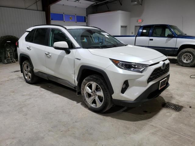 4T3D6RFV4MU056483 - 2021 TOYOTA RAV4 LIMITED WHITE photo 4