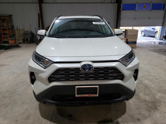 4T3D6RFV4MU056483 - 2021 TOYOTA RAV4 LIMITED WHITE photo 5