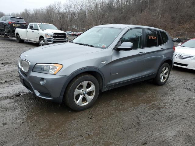 5UXWX5C5XCL724595 - 2012 BMW X3 XDRIVE28I GRAY photo 1