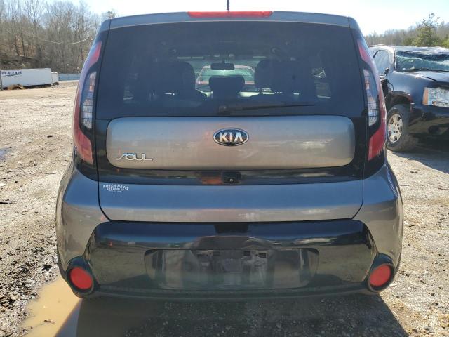 KNDJP3A54G7366007 - 2016 KIA SOUL + GRAY photo 6