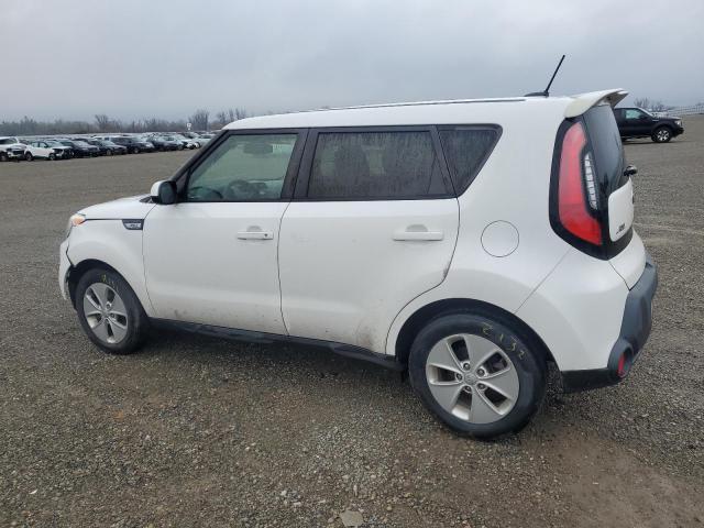 KNDJN2A20F7180484 - 2015 KIA SOUL WHITE photo 2