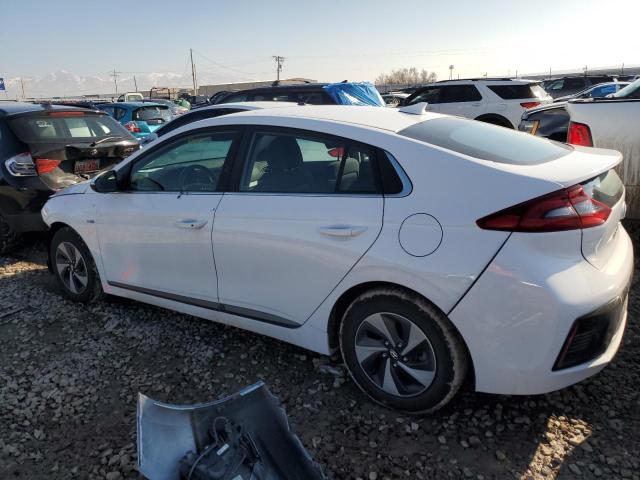 KMHC75LC3KU110415 - 2019 HYUNDAI IONIQ SEL WHITE photo 2