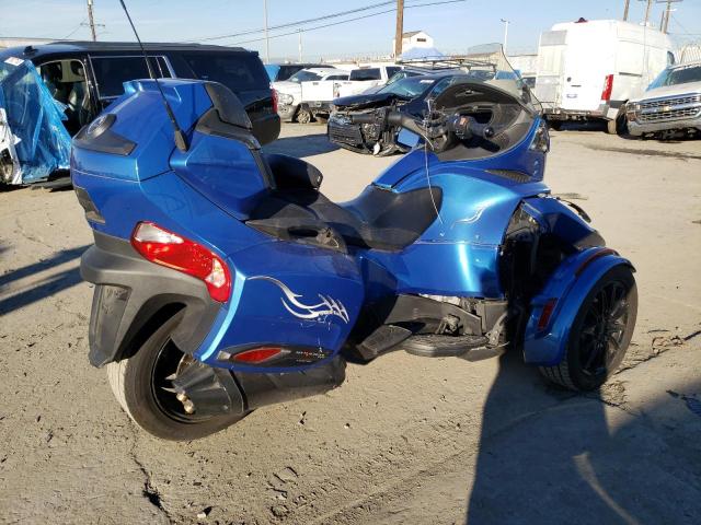 2BXNBDD28JV000166 - 2018 CAN-AM SPYDER ROA RT BLUE photo 4