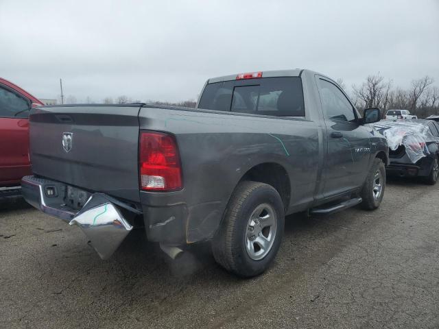 3C6JD6AK7CG106609 - 2012 DODGE RAM 1500 ST GRAY photo 3