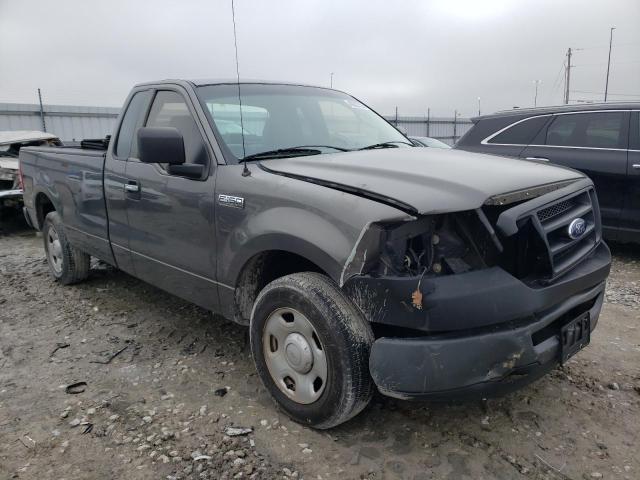 1FTRF12228KC53492 - 2008 FORD F150 GRAY photo 4