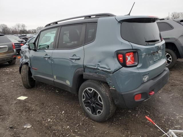 ZACCJBCT5GPD57352 - 2016 JEEP RENEGADE TRAILHAWK GRAY photo 2