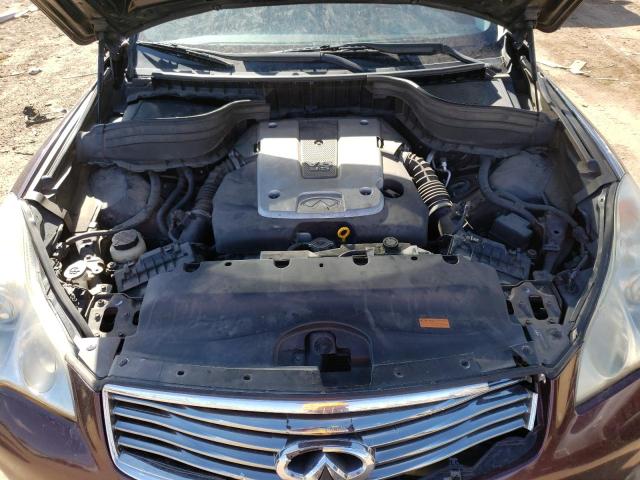 JN1AJ0HRXBM852021 - 2011 INFINITI EX35 BASE Շագանակագույն լուսանկար 12