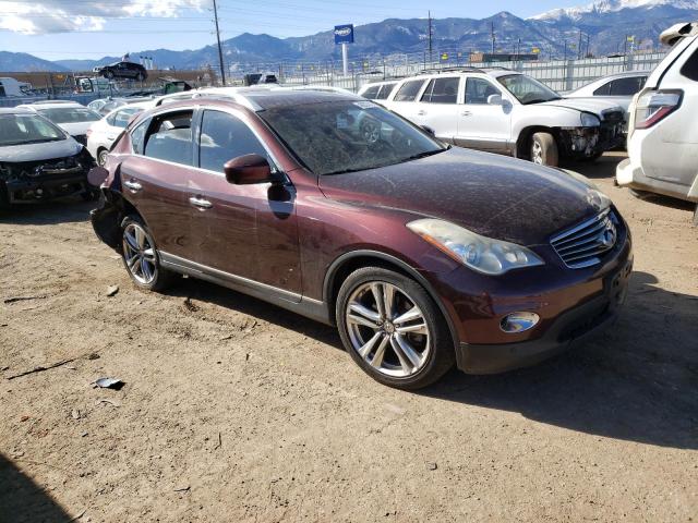 JN1AJ0HRXBM852021 - 2011 INFINITI EX35 BASE Շագանակագույն լուսանկար 4