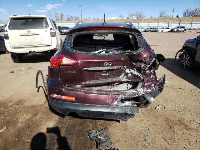 JN1AJ0HRXBM852021 - 2011 INFINITI EX35 BASE Շագանակագույն լուսանկար 6