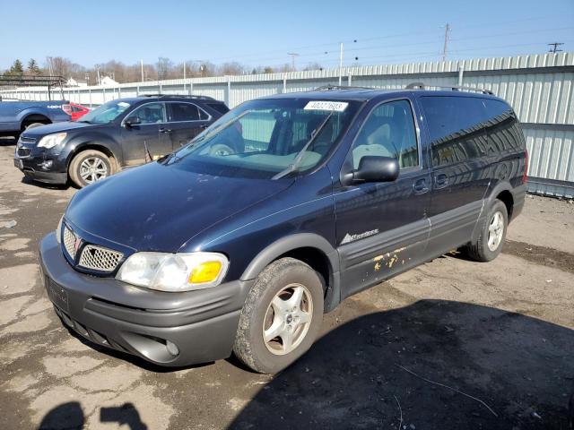 1GMDX03E24D222697 - 2004 PONTIAC MONTANA BLUE photo 1