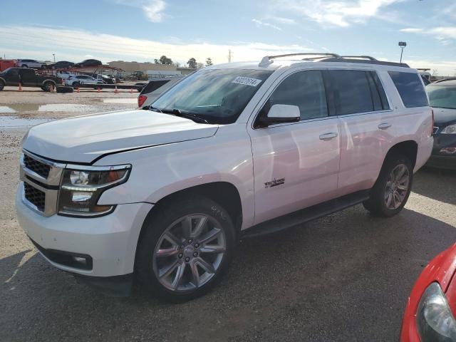 1GNSCBKC7KR332607 - 2019 CHEVROLET TAHOE C1500 LT WHITE photo 1