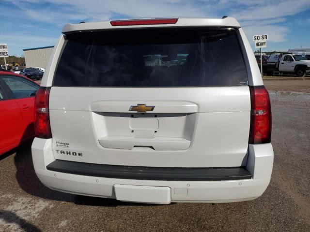 1GNSCBKC7KR332607 - 2019 CHEVROLET TAHOE C1500 LT WHITE photo 6