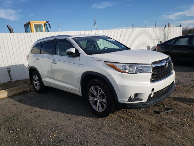 5TDJKRFH1FS120010 - 2015 TOYOTA HIGHLANDER XLE შავი ფოტო 4