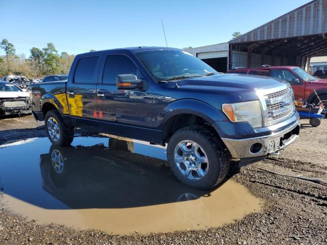 1FTFW1EF2DFD63365 - 2013 FORD F150 SUPERCREW BLUE photo 1