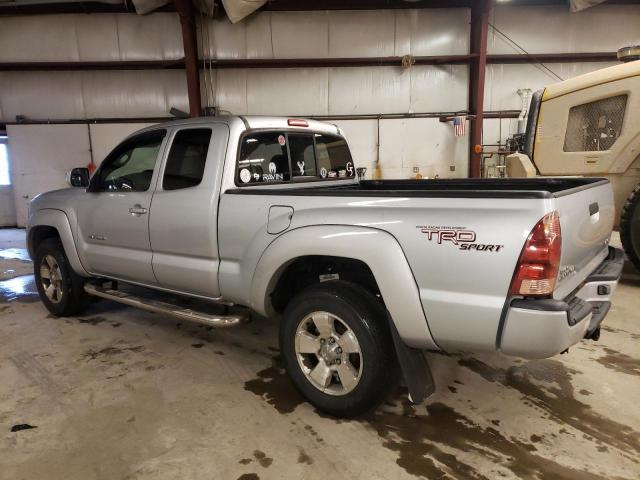 5TEUU42N85Z061240 - 2005 TOYOTA TACOMA ACCESS CAB SILVER photo 2