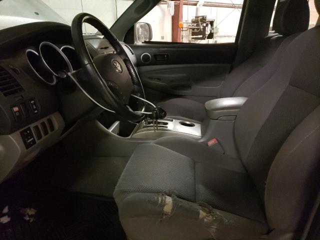 5TEUU42N85Z061240 - 2005 TOYOTA TACOMA ACCESS CAB SILVER photo 7