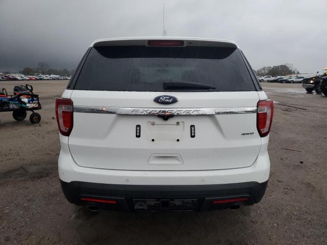 1FM5K8B82HGD18038 - 2017 FORD EXPLORER WHITE photo 6