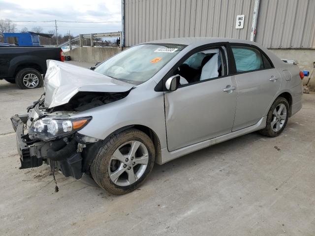 5YFBU4EE3CP021380 - 2012 TOYOTA COROLLA BASE GRAY photo 1