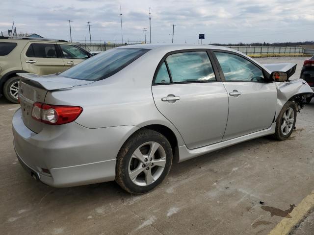 5YFBU4EE3CP021380 - 2012 TOYOTA COROLLA BASE GRAY photo 3