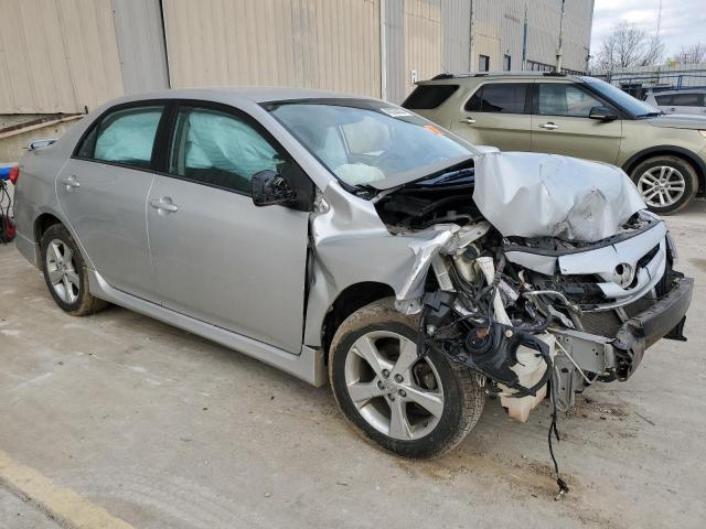 5YFBU4EE3CP021380 - 2012 TOYOTA COROLLA BASE GRAY photo 4