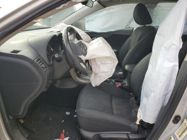 5YFBU4EE3CP021380 - 2012 TOYOTA COROLLA BASE GRAY photo 7