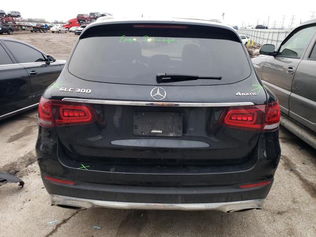 WDC0G8EB7LF701392 - 2020 MERCEDES-BENZ GLC 300 4MATIC BLACK photo 6