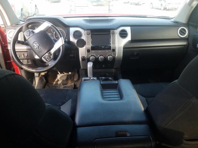 5TFUY5F11HX622097 - 2017 TOYOTA TUNDRA DOUBLE CAB SR/SR5 RED photo 8