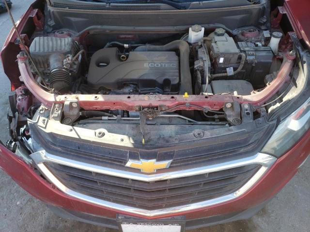 2GNAXJEV5J6188394 - 2018 CHEVROLET EQUINOX LT RED photo 12