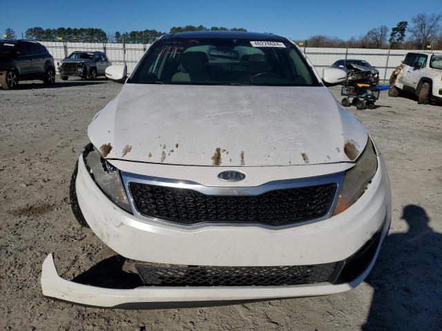 5XXGN4A71CG066661 - 2012 KIA OPTIMA EX WHITE photo 5