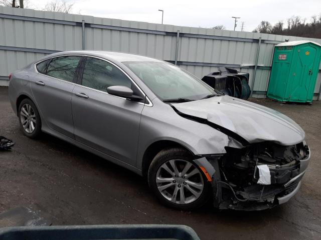 1C3CCCAB3FN683785 - 2015 CHRYSLER 200 LIMITED SILVER photo 4