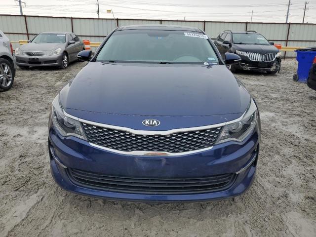 5XXGU4L32GG014488 - 2016 KIA OPTIMA EX BLUE photo 5