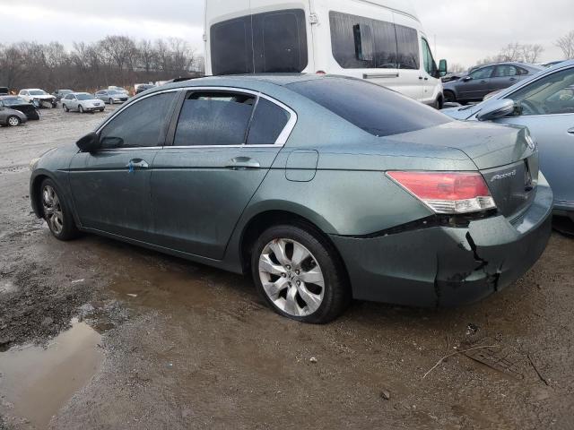 1HGCP26739A022656 - 2009 HONDA ACCORD EX TEAL photo 2