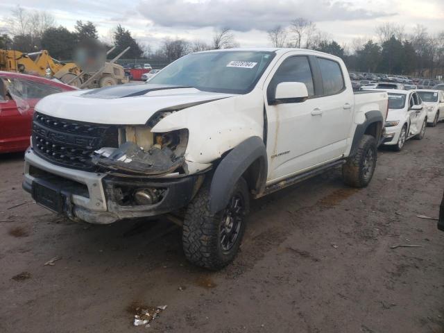 1GCGTEEN7N1208000 - 2022 CHEVROLET COLORADO ZR2 WHITE photo 1