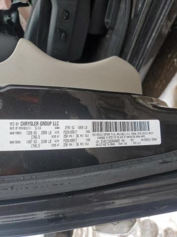 2C4RC1CG0ER408055 - 2014 CHRYSLER TOWN & COU TOURING L BLACK photo 13