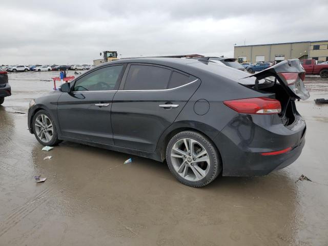 KMHD84LF2HU350666 - 2017 HYUNDAI ELANTRA SE BLACK photo 2