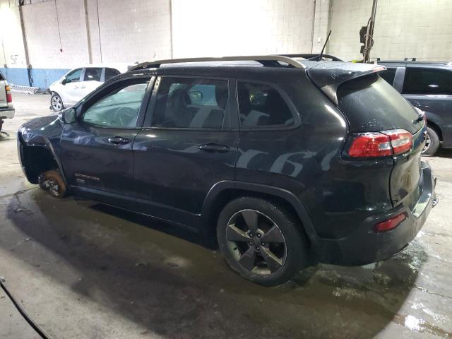 1C4PJLCB7GW281229 - 2016 JEEP CHEROKEE LATITUDE BLACK photo 2