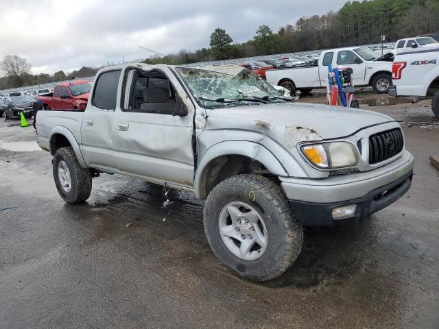 5TEHN72N44Z428116 - 2004 TOYOTA TACOMA DOUBLE CAB GRAY photo 4