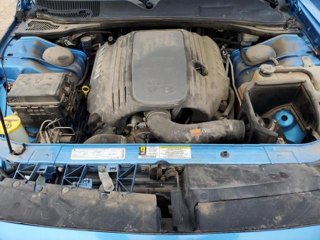 2B3LJ54T09H625732 - 2009 DODGE CHALLENGER R/T BLUE photo 11