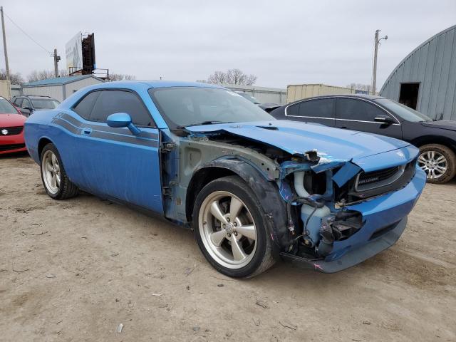 2B3LJ54T09H625732 - 2009 DODGE CHALLENGER R/T BLUE photo 4